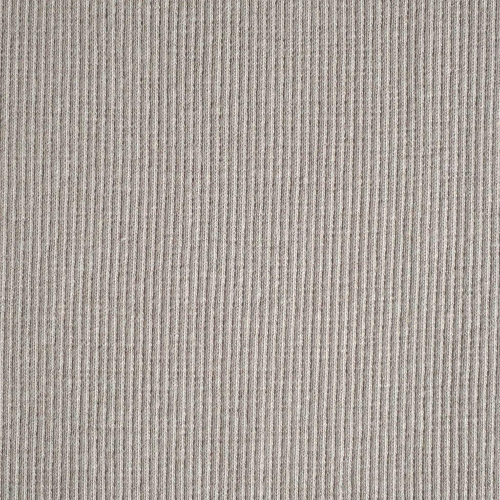 Rippenbündchen Feinripp 2x2 beige
